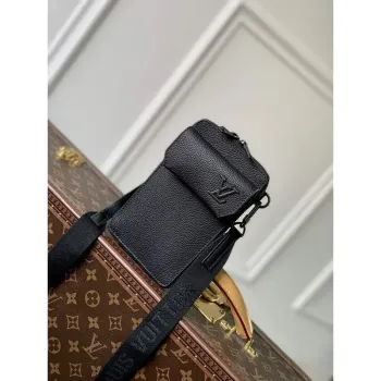 LV M57089 Pouzdro na telefon Louis Vuitton Černé