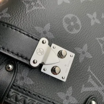 LV M46358 Louis Vuitton Boční Trunk PM Kabelka Černá