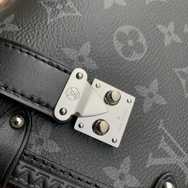 LV M46358 Louis Vuitton Boční Trunk PM Kabelka Černá