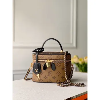LV M45165 Louis Vuitton Vanity Pm Monogram Reverse Taška