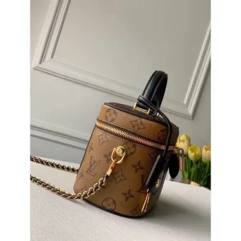 LV M45165 Louis Vuitton Vanity Pm Monogram Reverse Taška