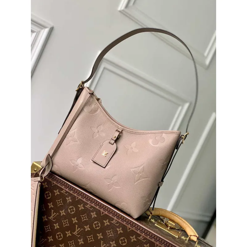 Louis Vuitton LV M46292 Carryall PM Monogram Tourterelle Šedá