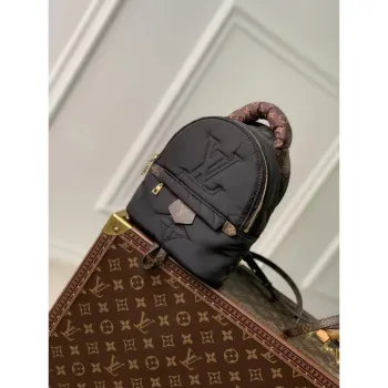 LV M21060 Louis Vuitton Palm Springs Mini Batoh Černý