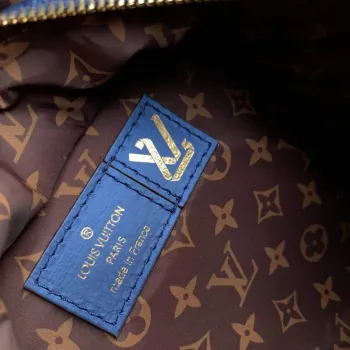 LV M21060 Louis Vuitton Palm Springs Mini Batoh Námořnická Modrá