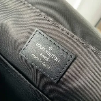 Louis Vuitton N42710 District PM Damier graphite Černá