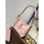 Louis Vuitton LV M46298 Carryall PM monogram M46293 Růžový Trianon Pink