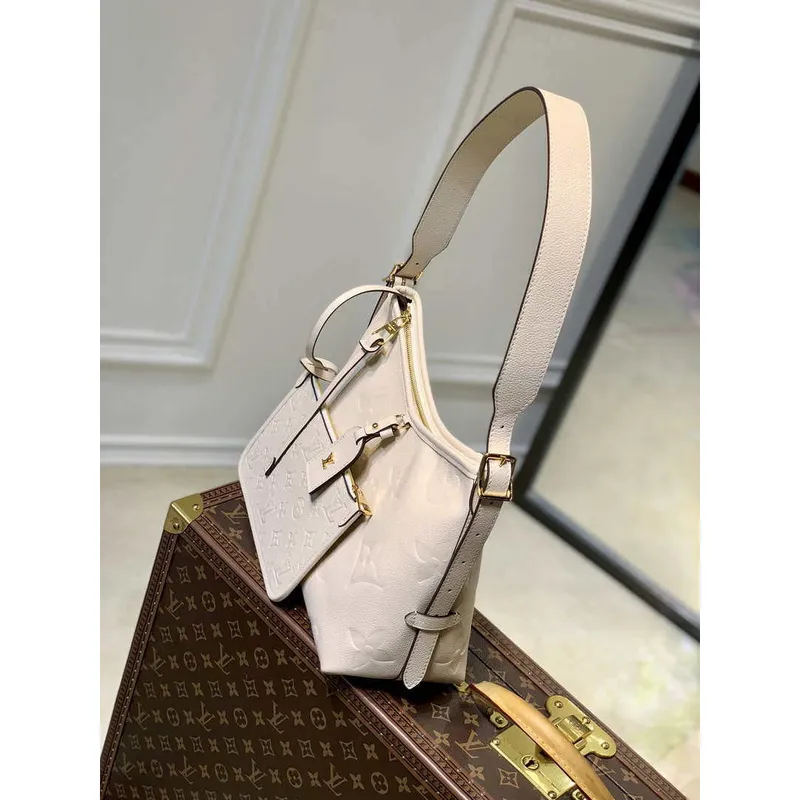 Louis Vuitton M46293 LV Carryall PM monogram Crème Biege
