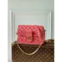 LV M20749 Louis Vuitton Dauphine MM Taška Monogram Fluo Růžová