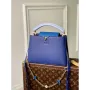 LV M20844 Louis Vuitton Capucines BB Kabelka Modrá