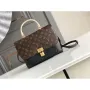 LV M44259 Louis Vuitton Marignan Messenger Top Handle Monogram M44257 Taška Černá