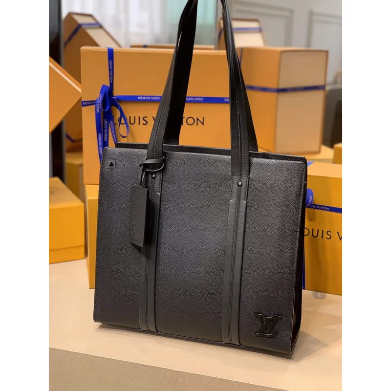 LV M57308 Louis Vuitton Taška Takeoff Tote Černá