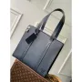 LV M21542 Louis Vuitton Taška Takeoff Tote Modrá