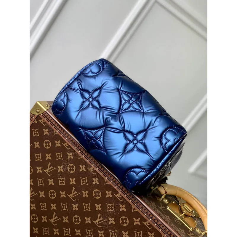 LV M21061 Louis Vuitton Speedy Bandouliere 25 Kabelka Námořnická Modrá