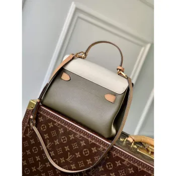LV M20797 Louis Vuitton Lockme Ever BB Kabelka Světle Khaki Zelená