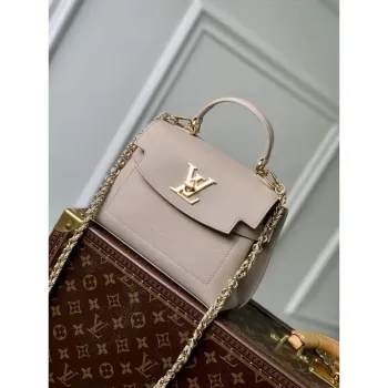 LV M21052 Louis Vuitton Lockme Ever Mini Kabelka Greige