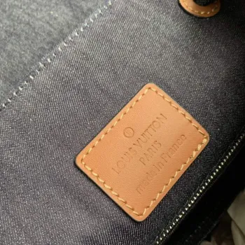 LV M46338 Louis Vuitton Christopher MM Batoh Modrý