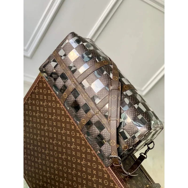 LV M20864 Louis Vuitton Keepall Bandouliere 50 Cestovní taška