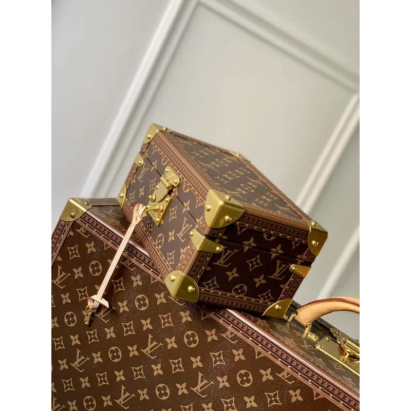 LV M20292 Louis Vuitton Coffret Tresor 24 Pouzdro Žluté