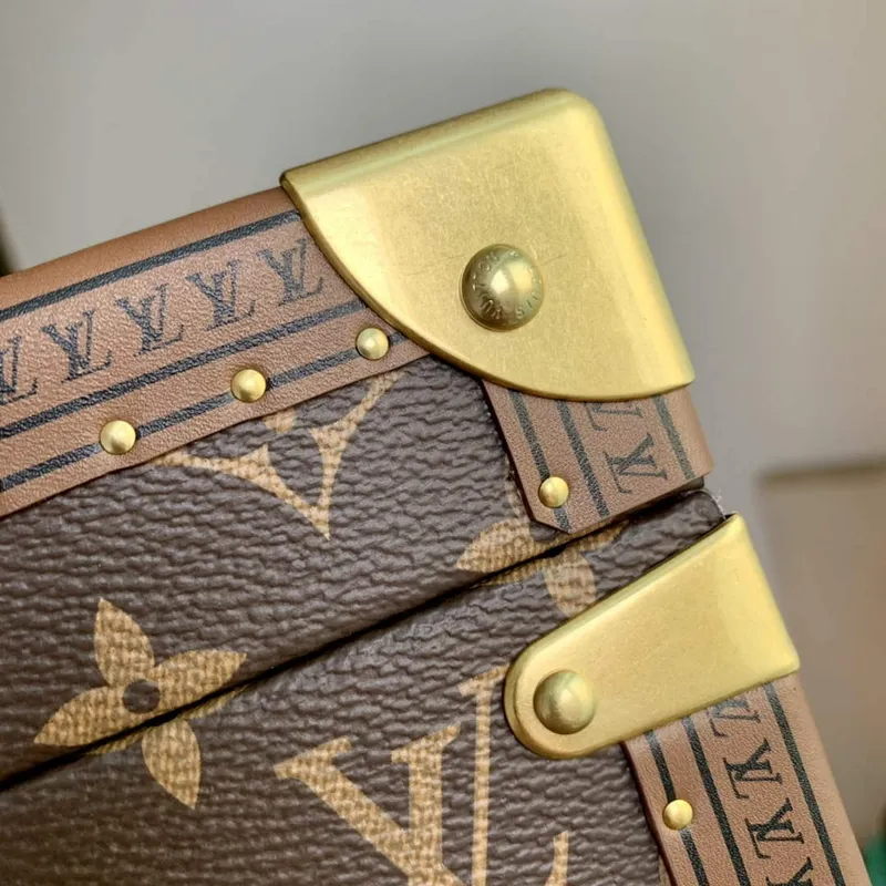 LV M20292 Louis Vuitton Coffret Tresor 24 Pouzdro Růžové