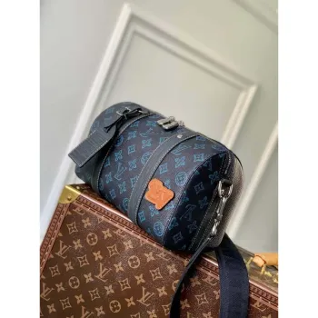 LV M46339 Taška Louis Vuitton City Keepall Modrá
