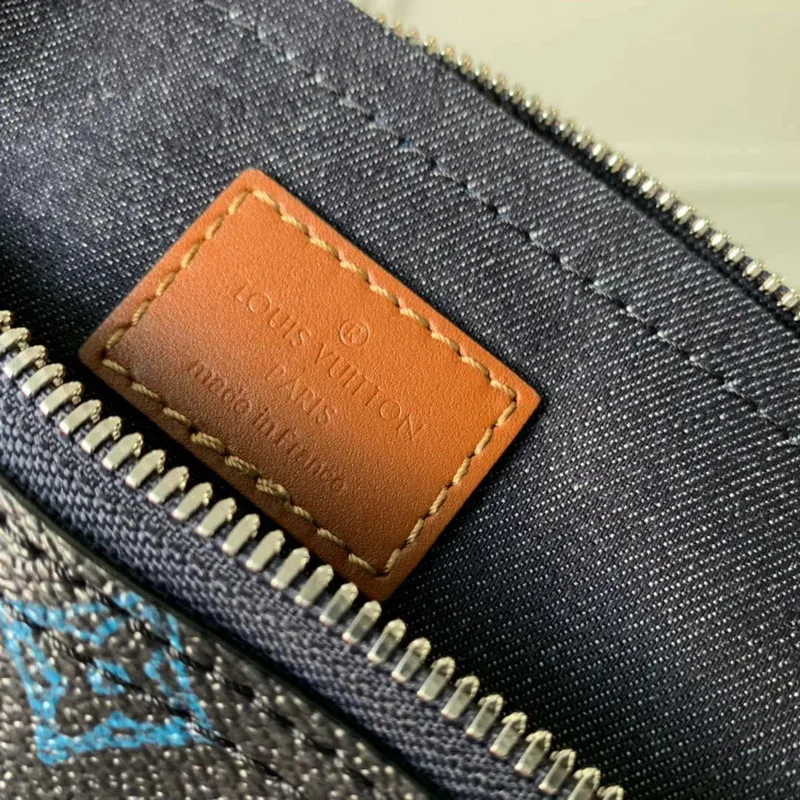 LV M46339 Taška Louis Vuitton City Keepall Modrá