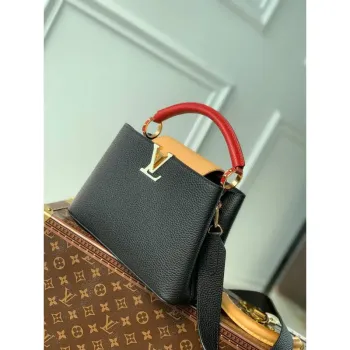 LV M20704 Louis Vuitton Capucines BB Kabelka Černá