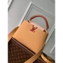 LV M20784 Louis Vuitton Capucines BB Kabelka Dřevěná Hnědá