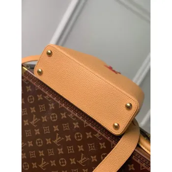 LV M20784 Louis Vuitton Capucines BB Kabelka Dřevěná Hnědá
