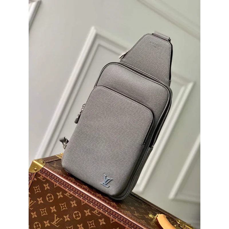 LV M30859 Louis Vuitton Avenue Sling Bag Glacier