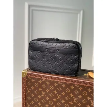 LV M68589 Louis Vuitton Trousse Toilette GM Taška Černá