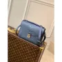 LV M59211 Louis Vuitton Empreinte Pochette Metis M41487 Námořnická modrá Stříbrná