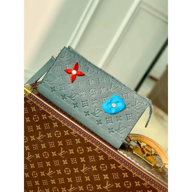 LV M81556 Louis Vuitton Pochette Voyage Ostatní kůže Granit