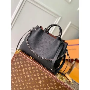 LV M59200 Louis Vuitton Bella Tote Mahina Černá