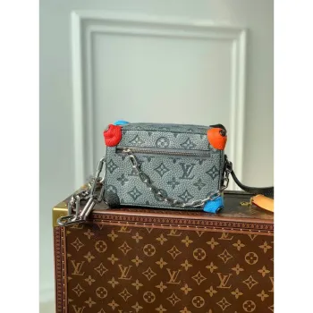 LV M81606 Louis Vuitton Mini Soft Trunk Šedá