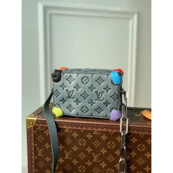 LV M81606 Louis Vuitton Mini Soft Trunk Šedá
