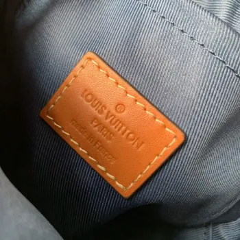 LV M81854 Louis Vuitton Christopher Nositelné Peněženka Modrá