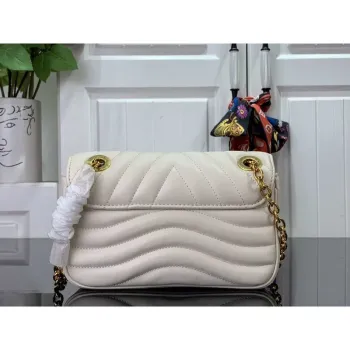 LV M20687 Louis Vuitton New Wave Multi Pochette Kůže M20838 Bílá