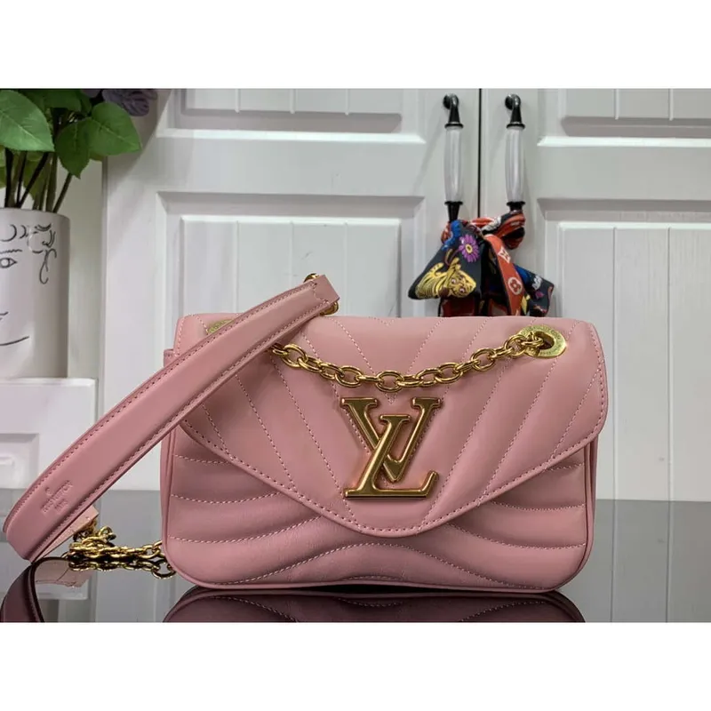 LV M20687 Louis Vuitton New Wave Multi Pochette Kůže M20838 Růžová