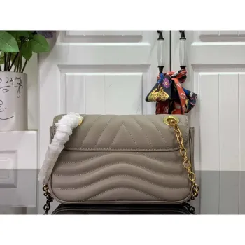 LV M20687 Louis Vuitton New Wave Multi Pochette Kůže M20838 Šedá
