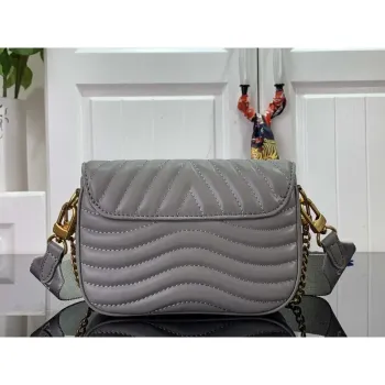 LV M56467 Louis Vuitton New Wave Multi Pochette Kůže M56466 Šedá