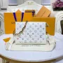 LV M21209 Louis Vuitton Coussin PM Kabelka Bílá a Růžová