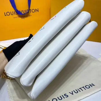 LV M21209 Louis Vuitton Coussin PM Kabelka Bílá a Růžová