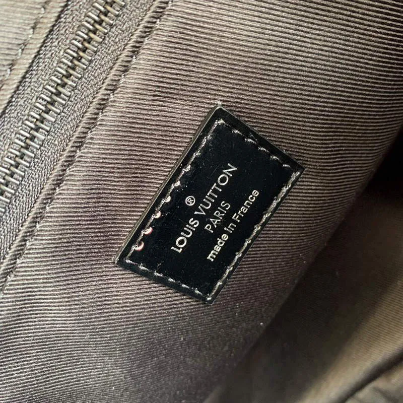 LV M58755 Louis Vuitton Neo Porte Documents Voyage Černá bílá