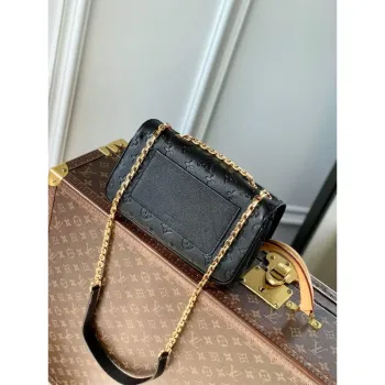 LV M46200 Louis Vuitton Marceau Chain Bag Černá