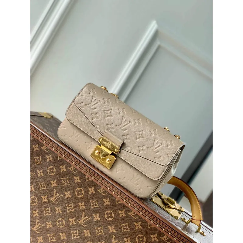 LV M46199 Louis Vuitton Marceau Chain Bag Holubí šedá
