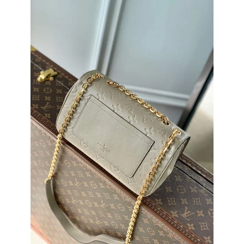 LV M46199 Louis Vuitton Marceau Chain Bag Holubí šedá