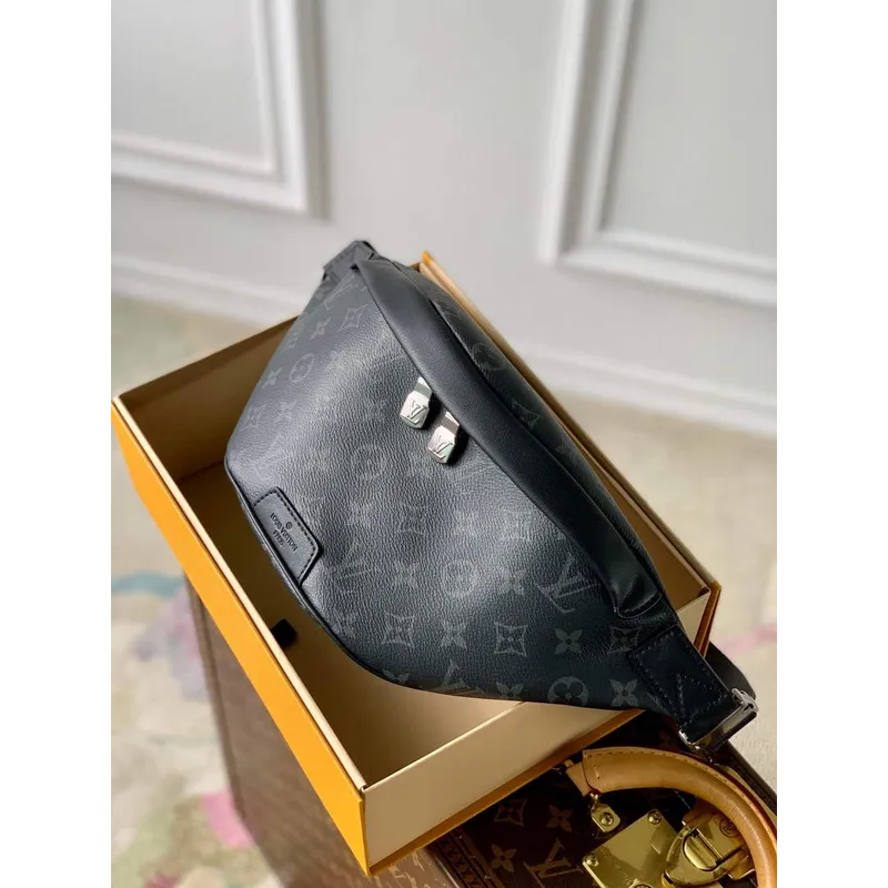 LV M46035 Louis Vuitton Discovery Bumbag PM Černá