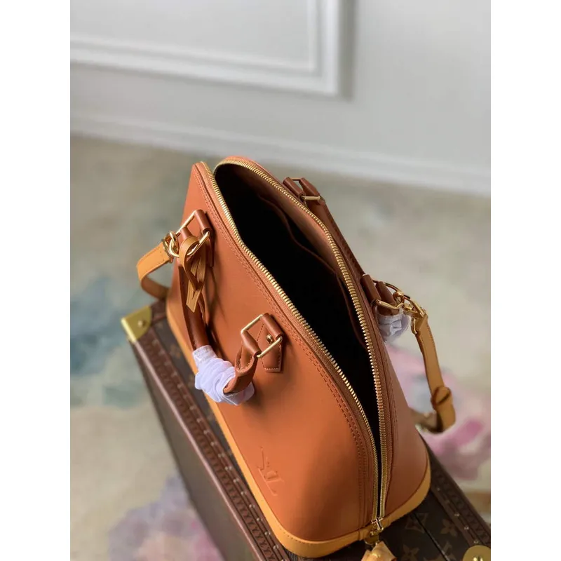 LV M40302 Louis Vuitton Alma PM Kabelka Hnědá
