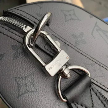 LV M46271 Louis Vuitton Keepall Bandouliere 25 Taška Černá