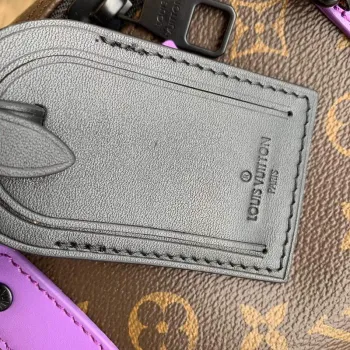 LV M46259 Louis Vuitton Keepall Bandouliere 50 Taška Fialová